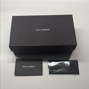 EMPTY Dolce & Gabbana box